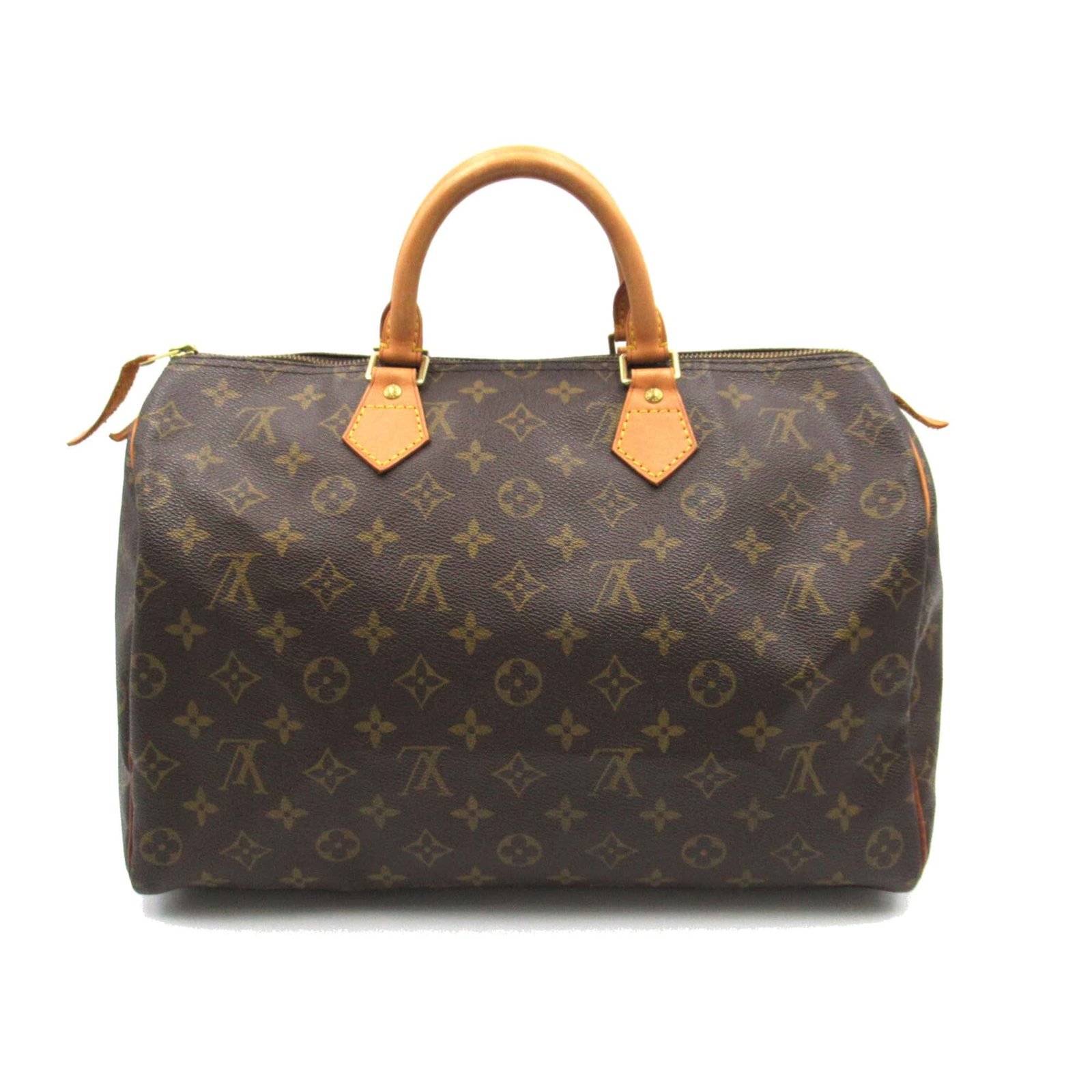 Louis Vuitton Speedy 35 Brown Monogram PVC coated canvas M41524 | AlmaBagz