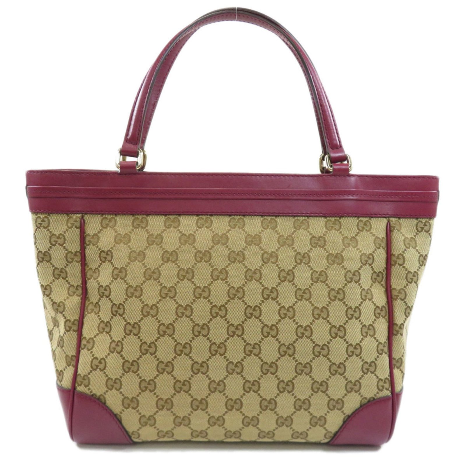 Gucci 257061 GG Tote Bag Canvas / Leather Women's GUCCI | AlmaBagz - Image 2