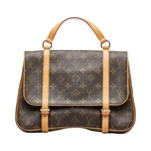 LOUIS VUITTON Monogram Marel Sack Ad Rucksack Backpack M51158 Brown PVC Leather Ladies | AlmaBagz