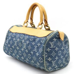 Louis Vuitton Monogram Neo Speedy Handbag Boston Bag Blue M95019 | AlmaBagz