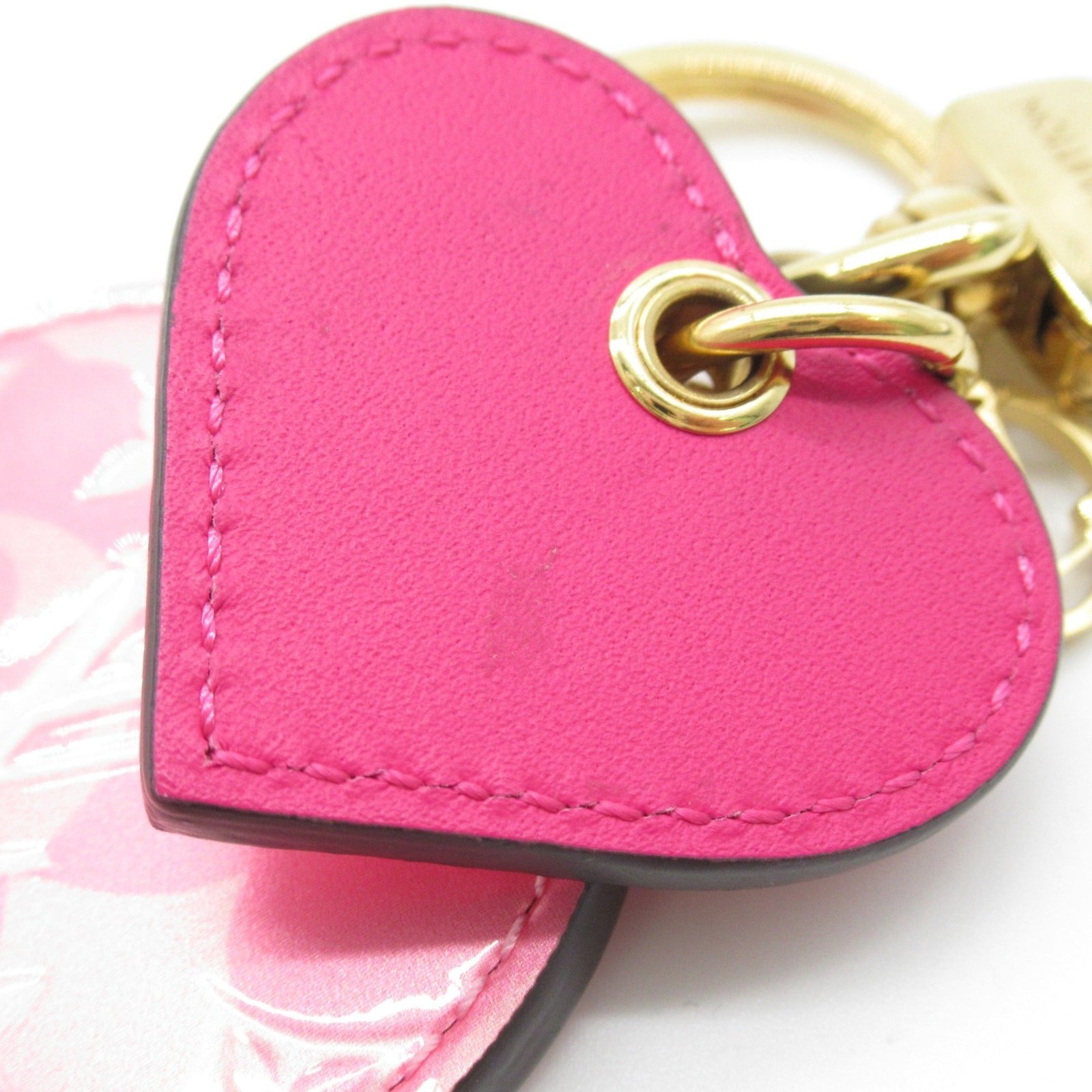 LOUIS VUITTON portocle valentine heart Pink Vernis M00268 | AlmaBagz - Image 5
