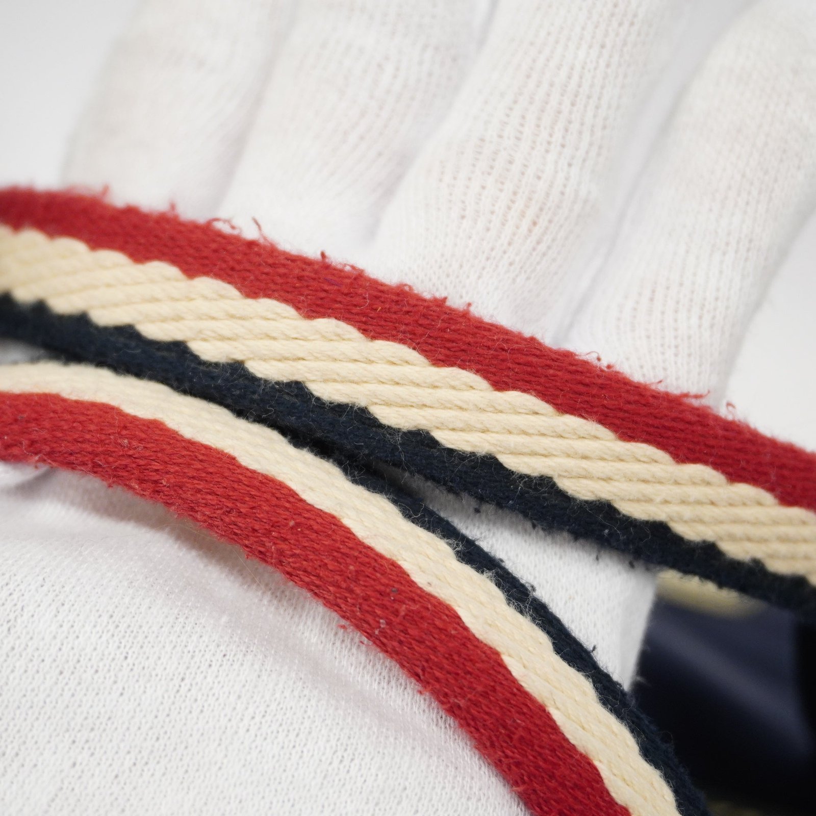 GUCCI Boston Bag 189657 Women,Men,Unisex Nylon Boston Bag Navy,Red Color | AlmaBagz - Image 17