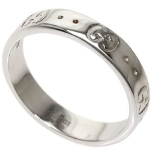 Gucci Icon #13 Ring K18 White Gold Ladies GUCCI | AlmaBagz