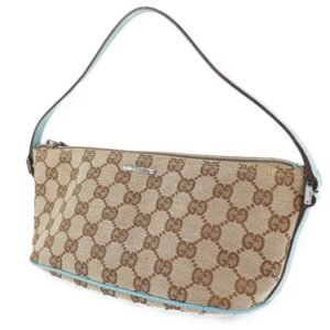 Gucci Accessory Pouch 07198 GG Canvas Brown Women's | AlmaBagz