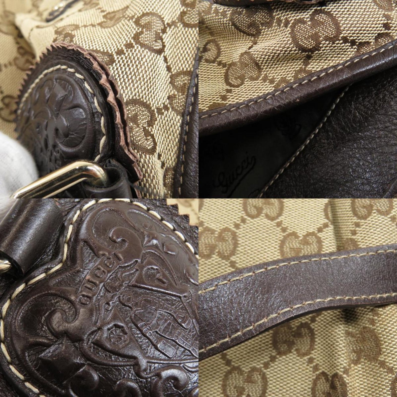 Gucci 211954 GG tote bag canvas ladies | AlmaBagz - Image 7