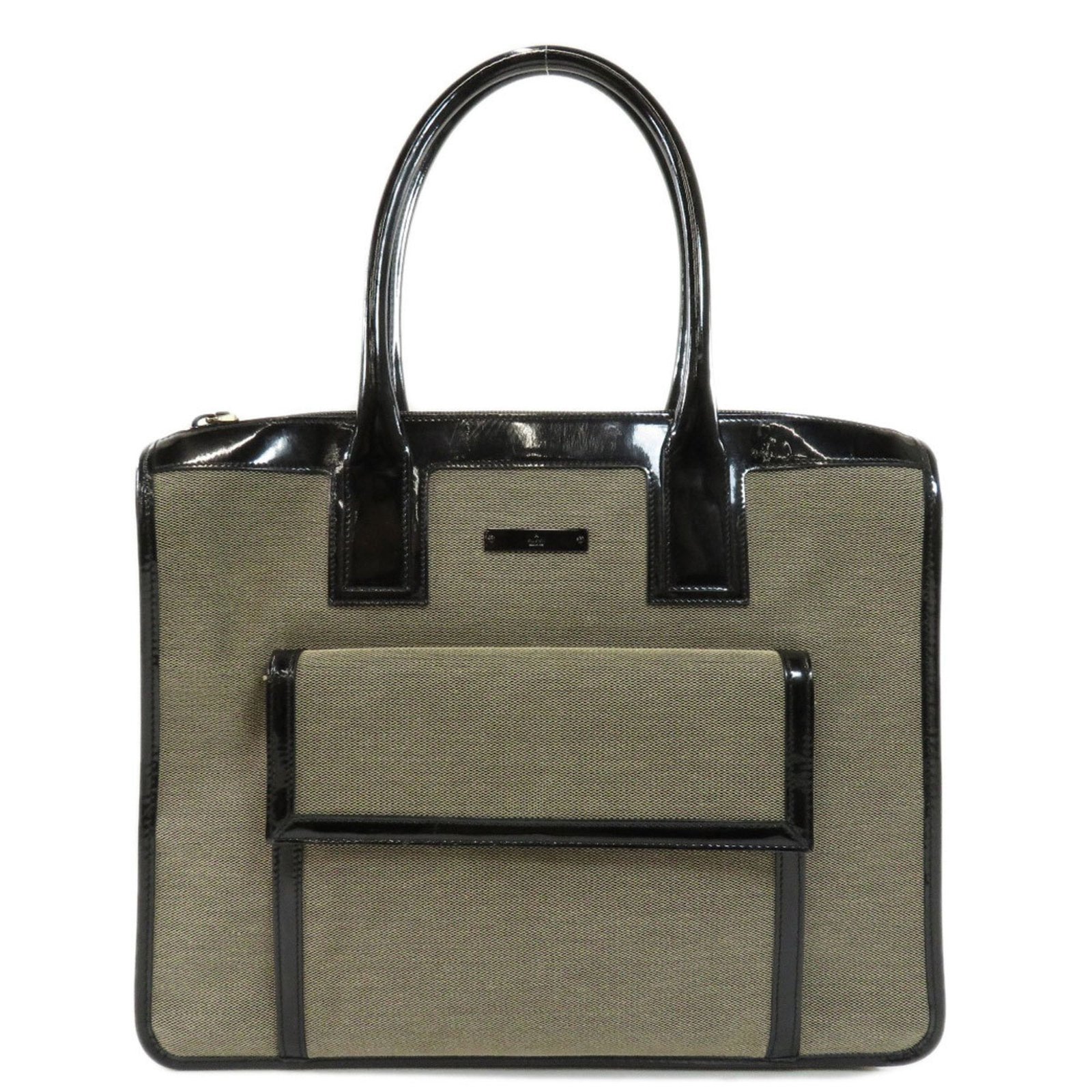 Gucci 000 0854 Motif Tote Bag Canvas/Leather Ladies GUCCI | AlmaBagz