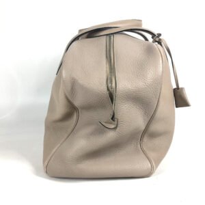 HERMES Boston Duffel bag Taurillon Clemence beige Victoria 2 35 | AlmaBagz