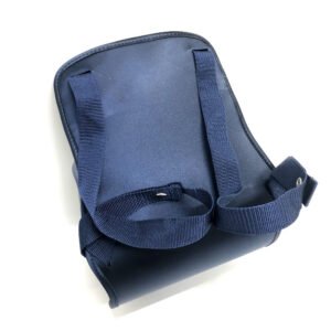 HERMES Backpack canvas blue Star Travel Exhibition 1999 Limited Sherpa Backpack Women Used | AlmaBagz