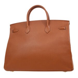 HERMES 2006 BIRKIN 40 Hand Bag Brown Ardennes | AlmaBagz
