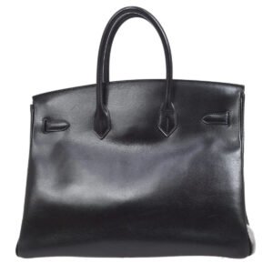 HERMES 2003 BIRKIN 35 Black Box calf | AlmaBagz