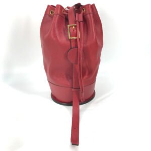 HERMES Shoulder Bag Courchevel Red Shoulder bag, Drawstring bag Standy Women Used | AlmaBagz