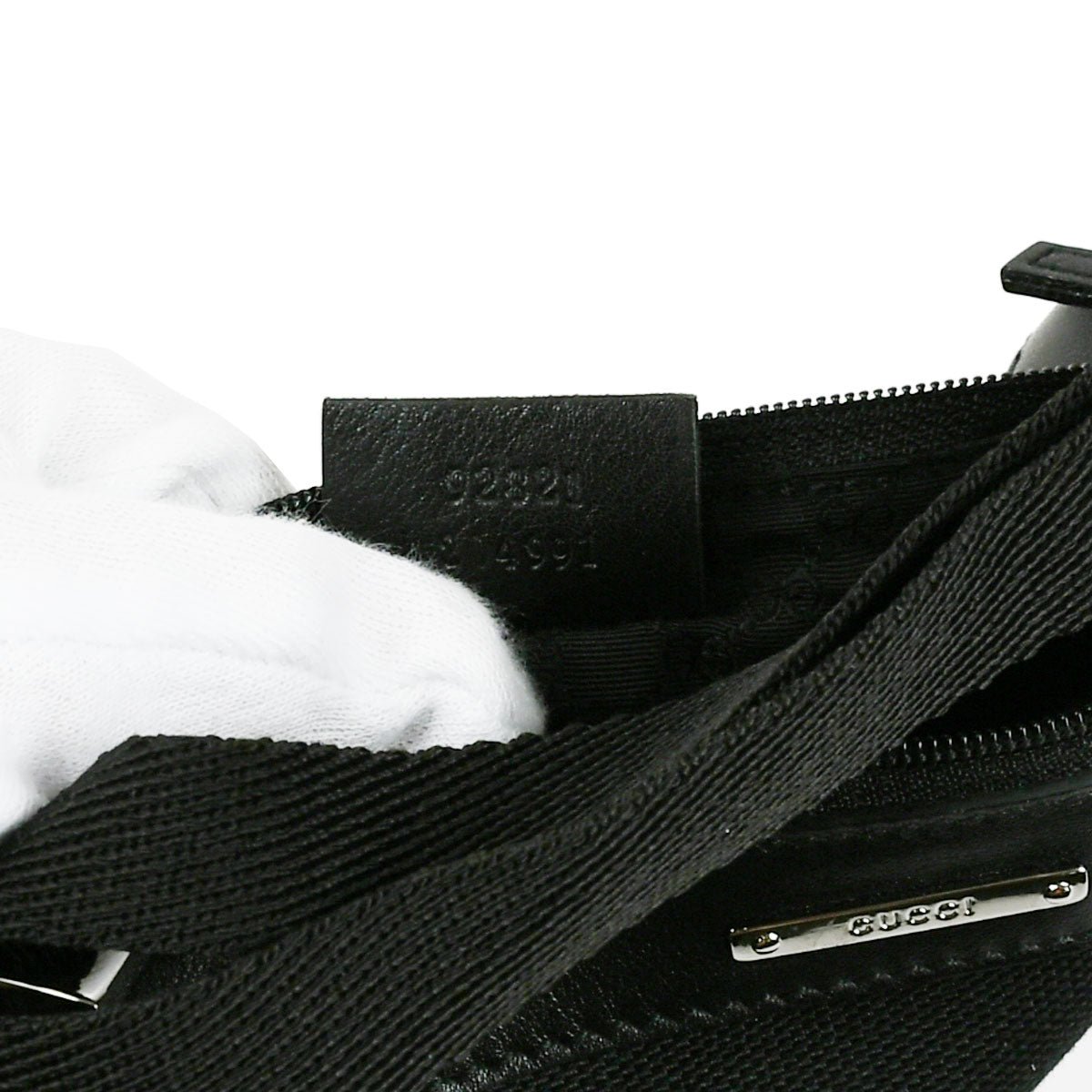 GUCCI 2000s Mini Handbag Black 66946 | AlmaBagz - Image 17