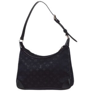 LOUIS VUITTON Little Boulogne Mini Handbag Monogram Satin M92142 68345 | AlmaBagz