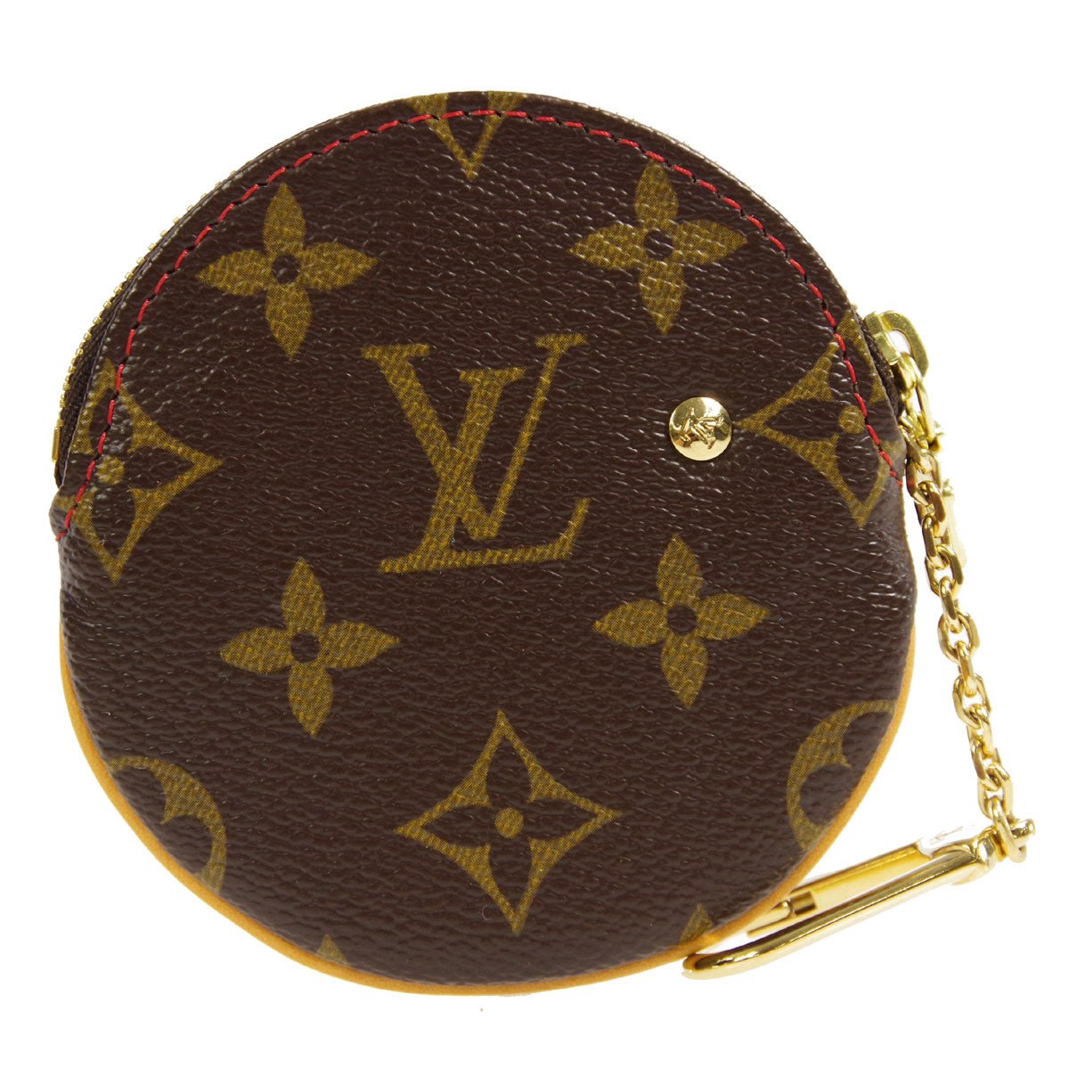 LOUIS VUITTON Porte Monnaie Rond Coin Case Wallet M95043 Cherry 78753 | AlmaBagz