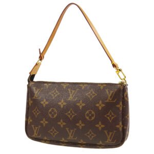 LOUIS VUITTON Pochette Accessoires Handbag Monogram M51980 98183 | AlmaBagz