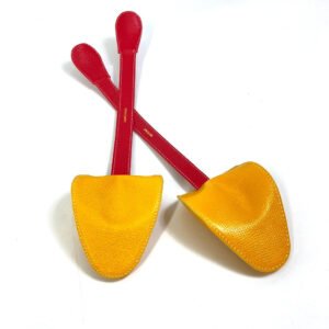 HERMES Other shoes leather Yellow x red Shoes keeper | AlmaBagz