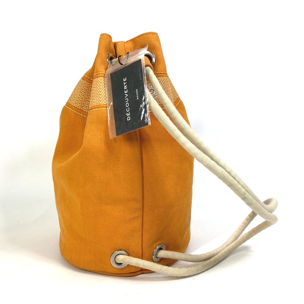 HERMES Shoulder Bag cotton Orange Shoulder Sac Marine Receive MM Women Used | AlmaBagz