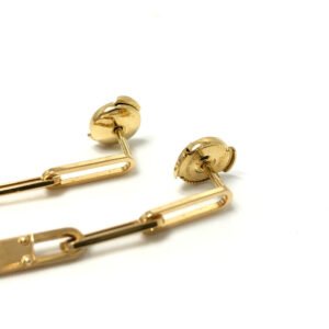 HERMES Pierce 18K gold Kelly Chene Women Used | AlmaBagz