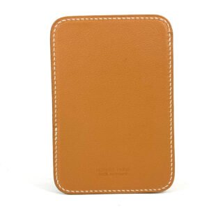 HERMES Card Case leather Brown Card Case 《MagSafe》 Eman “Cheval” | AlmaBagz