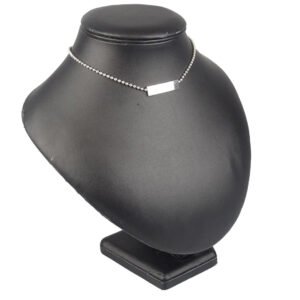 Gucci Sterling Silver Children's Gucci Plate Choker | AlmaBagz