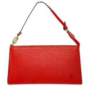 Louis Vuitton Pochette Epi Castilian Red M52947 | AlmaBagz