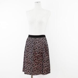 GUCCI skirt 415347 Rayon Pink, Black 40 | AlmaBagz