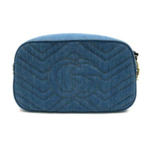 Gucci Marmont Denim Crossbody Bag - '10s | AlmaBagz