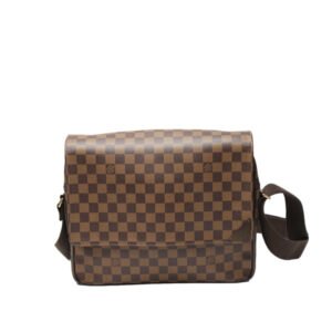 LOUIS VUITTON Shoulder Bag N41149 Damier canvas Brown Crossbody Damier Shelton MM Women Used | AlmaBagz
