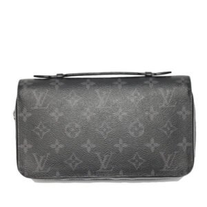LOUIS VUITTON Long Wallet Purse M61698 Monogram canvas Monogram Clutch bag Eclipse Zippy XL mens Used | AlmaBagz