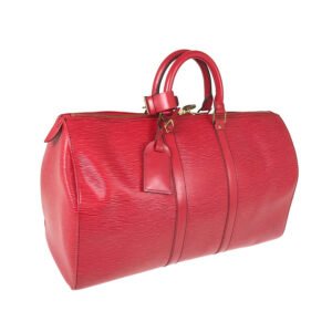 LOUIS VUITTON epi keepall 45 M42977 Boston bag | AlmaBagz