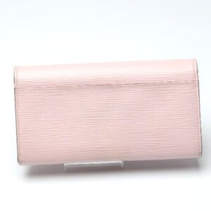 LOUIS VUITTON Long Wallet Purse M61216 Epi Leather Rose valerine Portefeuille Sara Epi With Coin Pocket Women Used | AlmaBagz