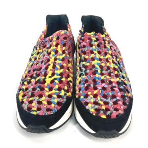 HERMES sneakers leather multicolor Slip-on Women 37 Used | AlmaBagz