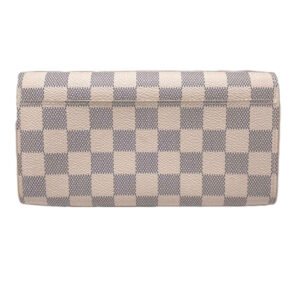 LOUIS VUITTON Long Wallet Purse N63208 Damier Azur canvas, leather White x gray Long Wallet Purse Damier Azur Portefeuille Sara Women(Unisex) Used | AlmaBagz