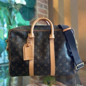 LOUIS VUITTON Icare Brown Monogram Canvas Crossbody Bag | AlmaBagz