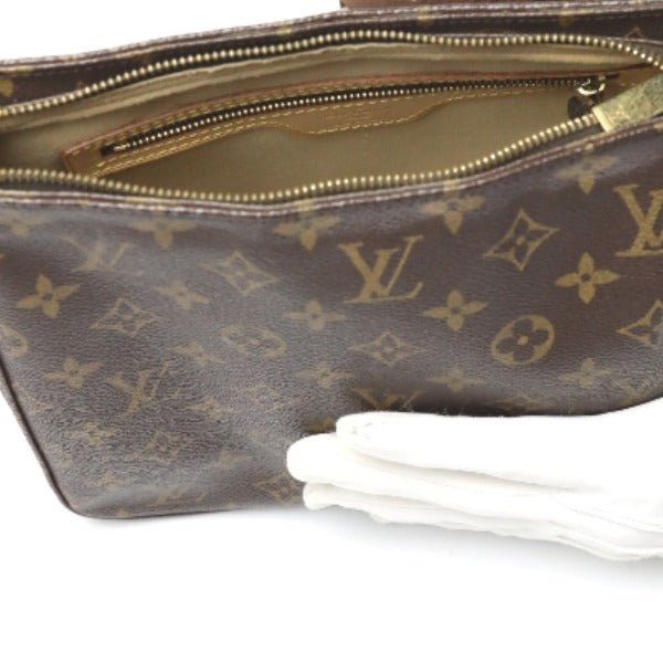 LOUIS VUITTON Shoulder Bag M51146 Monogram canvas Brown Monogram Looping MM Women Used | AlmaBagz - Image 7