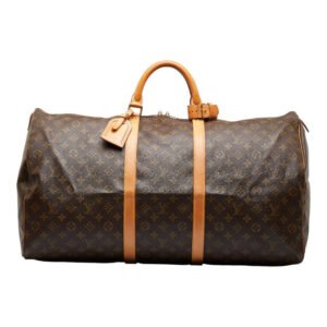 Louis Vuitton Monogram Keepall 60 Boston Bag M41412 | AlmaBagz