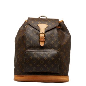 Louis Vuitton Monogram Monsouris GM Backpack M51135 Brown | AlmaBagz