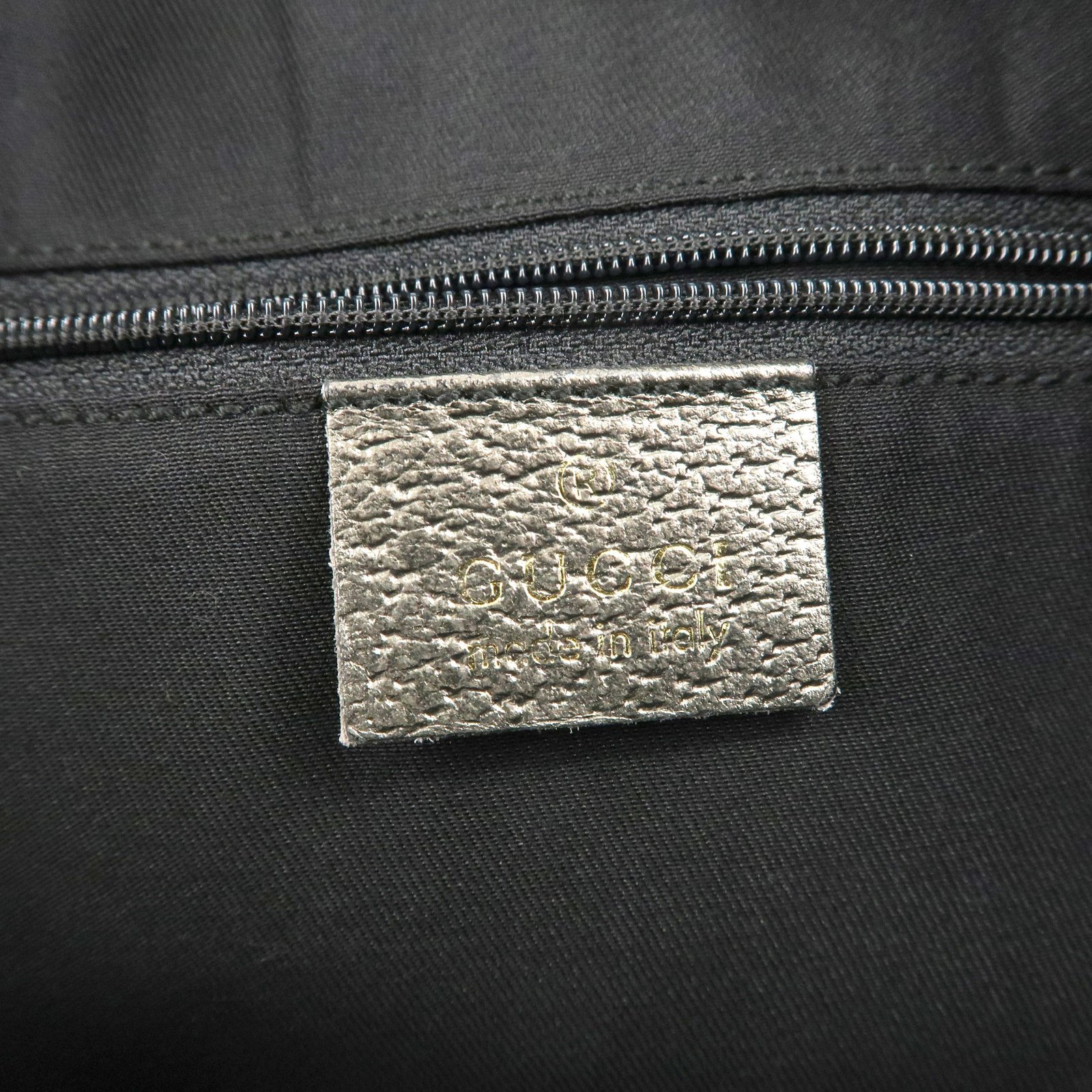 GUCCI Abbey GG Canvas Leather Tote Hand Bag Beige 130736 | AlmaBagz - Image 21