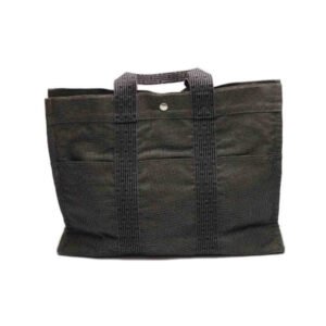 HERMES Tote Bag canvas gray MM Her Line unisex(Unisex) Used | AlmaBagz