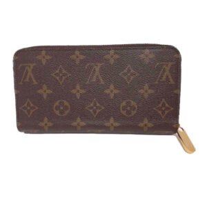 LOUIS VUITTON Long Wallet Purse M41895 Monogram canvas Fuchsia Zip Around Monogram Zippy wallet unisex(Unisex) Used | AlmaBagz