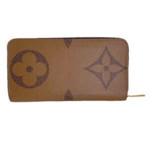 LOUIS VUITTON Long Wallet Purse M69353 Monogram canvas Brown monogram giant reverse Zippy wallet unisex(Unisex) Used | AlmaBagz