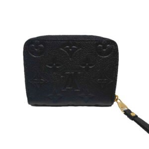 LOUIS VUITTON Coin case M60574 Monogram Ann Platt Noir Monogram Ann Platt Zip around purse | AlmaBagz