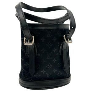 LOUIS VUITTON Handbag M92144 Monogram satin Noir Monogram Satin Noir | AlmaBagz