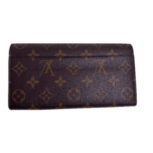LOUIS VUITTON Long Wallet Purse M60531 Monogram canvas Brown Monogram Portefeuille Sara Women Used | AlmaBagz