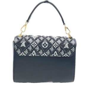 LOUIS VUITTON Shoulder Bag M57442 leather black Since 1854 Twist MM Women Used | AlmaBagz