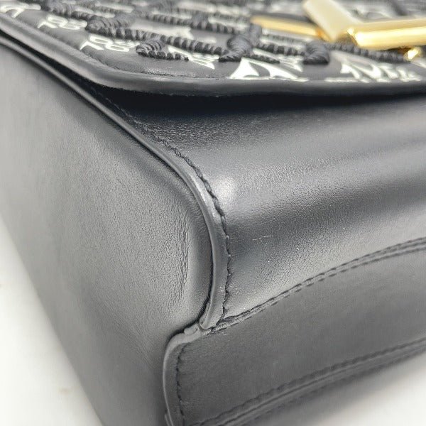 LOUIS VUITTON Shoulder Bag M57442 leather black Since 1854 Twist MM Women Used | AlmaBagz - Image 3