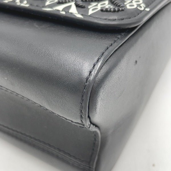 LOUIS VUITTON Shoulder Bag M57442 leather black Since 1854 Twist MM Women Used | AlmaBagz - Image 4