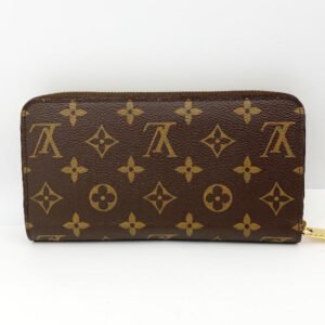 LOUIS VUITTON Long Wallet Purse M41895 Monogram canvas Fuchsia Zip Around Monogram Zippy wallet unisex(Unisex) Used | AlmaBagz