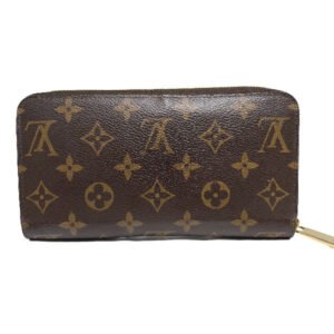 LOUIS VUITTON Long Wallet Purse M41894 Monogram canvas Rose valerine Zip Around Monogram Zippy wallet Women Used | AlmaBagz