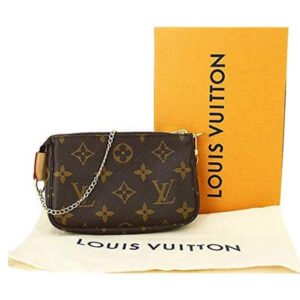 LOUIS VUITTON Pouch M58009 Monogram canvas Brown Monogram Mini Pochette Accessoires | AlmaBagz